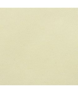 Parasole a Vela Oxford Quadrato 3,6x3,6 m Crema
