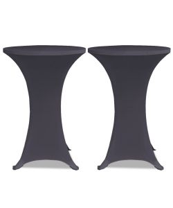 Copertura Elastica per Tavolo 80 cm Antracite