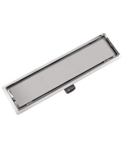 Canaletta di Drenaggio Lineare 530x140 mm in Acciaio Inox