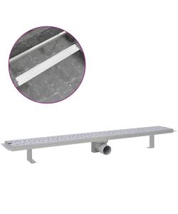 Canaletta Drenaggio per Doccia Lineare 930x140 mm Acciaio Inox
