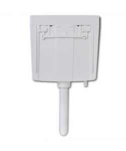 Sciacquone WC con Ingresso Acqua dal Basso 3/6 L Bianco