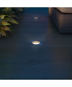 Faretto Carrabile LED 3 pz Rotondo per Esterno