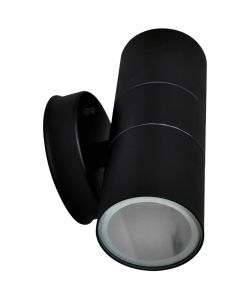 Applique da Parete 2 pz Acciaio Inox Proiezione Alto/Basso 42421