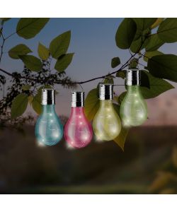 Lampade solari led outdoor colori assortiti