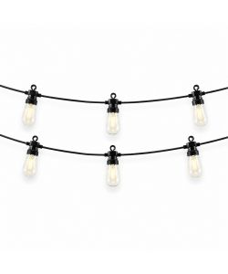 Lumineo Kit Catena Illuminazione LED 20 Luci Calde 9.5m