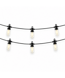 Lumineo Kit Catena Illuminazione LED 20 Luci Calde 9.5m