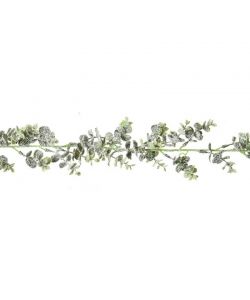 Ghirlanda Verde Innevata - Decorazione Natalizia - 4x180 cm