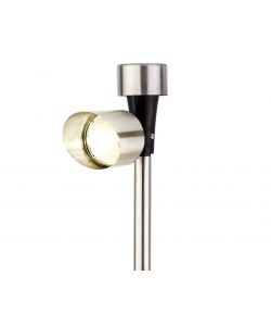 Kaemingk Lampade Solari LED - Cromato - 23,5 cm