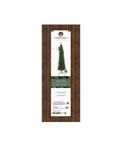 Kaemingk Albero di Natale Pencil - Verde - 210 cm