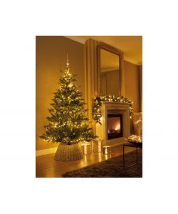 Kaemingk Cesto Porta Albero - Grigio Acquerellato - 70x28 cm