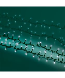 Lumineo Luci Natalizie LED Bianco Freddo - 8 Effetti - 1600 cm