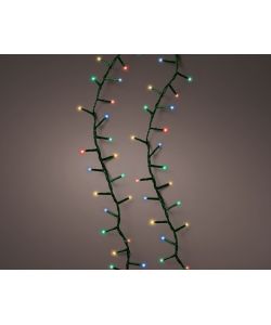 Lumineo Luci Natalizie 500 LED Multicolore Interni Esterni - 11 m