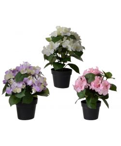 Ortensia artificiale colori assortiti