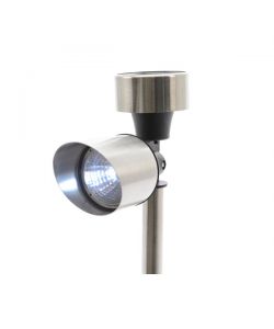 Kaemingk Lampade Solari LED - Acciaio Inossidabile - 23,5 cm