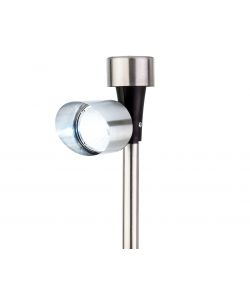 Kaemingk Lampade Solari LED - Acciaio Inossidabile - 23,5 cm