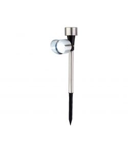 Kaemingk Lampade Solari LED - Acciaio Inossidabile - 23,5 cm