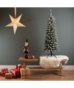 Albero innevato slim h 180 cm 430 rami