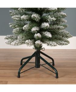 Kaemingk Albero di Natale Innevato - Bianco - 180 cm