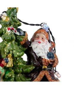 Decorazione Natalizia Luminosa in Poliresina - 5 LED Multicolore