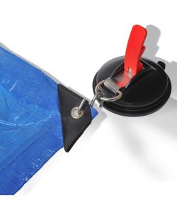 ProPlus Chiusura a Ventosa con Anello e 2 Ganci a S 758082