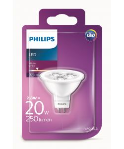 Philips Lampadina Dicroica Mr16 20 W Gu5.3 12V 36D