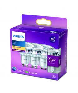 Lampadina led faretto vetro 50W GU10