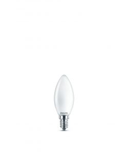 2 lampadine led candela vetro 40W