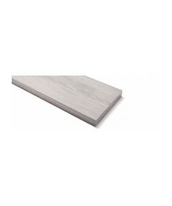 Kimono Ripiano Tamburato Grigio 60x23,5 cm Spessore 3,8 cm con Supporto