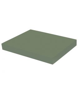 Kimono Mensola tamburata XL4 verde oliva 235x235 mm per pareti moderne