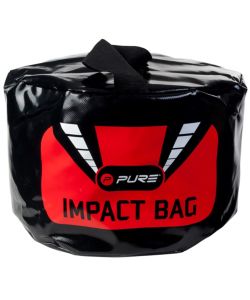 Pure2Improve Sacca Impatto da Golf per Allenamento Nera 23x8x25 cm