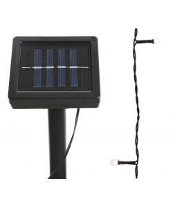 100 luci LED bianco freddo energia solare