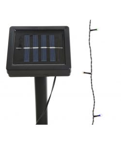 100 luci LED multicolor energia solare