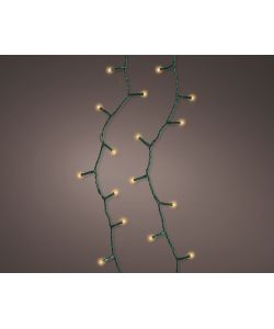 Luci Natale 200 LED bianco caldo