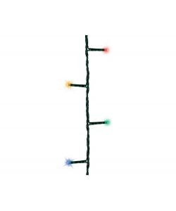 Luci di Natale 200 LED Multicolore Interno Esterno 9,95 m - Cavo Verde