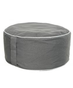 Pouf gonfiabile grigio  53 x 23 h cm