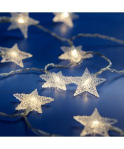 Lumineo Luci Stelle 40 Micro-LED a Batteria - Bianco Caldo - 1,95 m