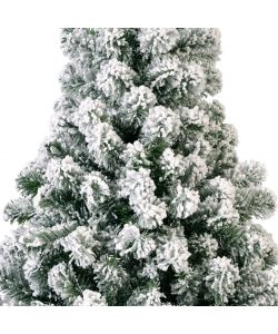 Albero di Natale Imperiale Innevato - Verde/Bianco - 150 cm