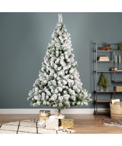 Everlands Albero di Natale Imperiale Innevato - 360 cm con 3020 Rami