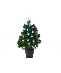 Albero fibre ottiche 84 luci 90 h cm