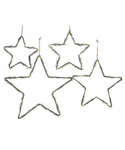 Stelle Glitterate misure assortite