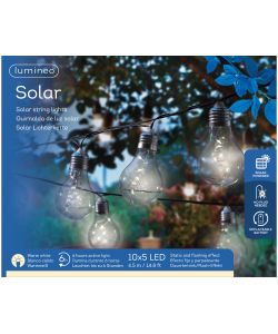 Lampada micro led solare luce calda