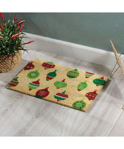 Tappetino Ingresso Natalizio 60x40 cm - Zerbino Decorativo Assortito