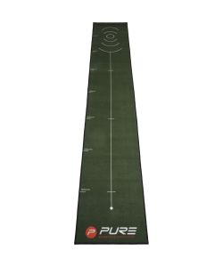 Pure2Improve Tappetino da Golf per Putt 400x66 cm