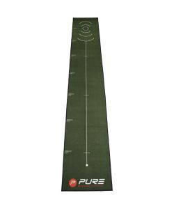 Pure2Improve Tappetino da Golf per Putt 400x66 cm