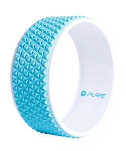 Pure2Improve Ruota per Yoga 34 cm Blu e Bianca