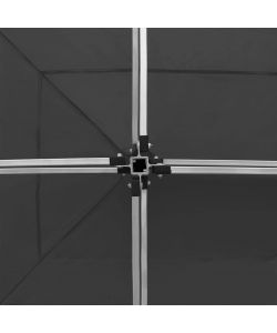 vidaXL Gazebo Professionale Pieghevole - Antracite - 6x3 m