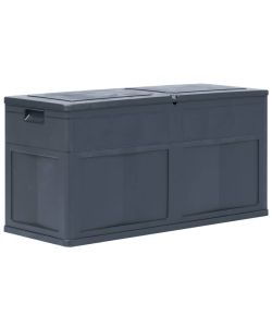 Baule da Giardino 320 L Nero