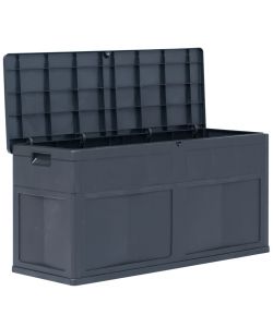 Baule da Giardino 320 L Nero