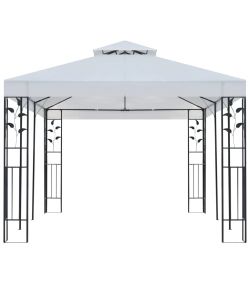 Gazebo 3x6 m Bianco