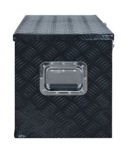  Scatola in Alluminio 1085x370x400 mm Nera